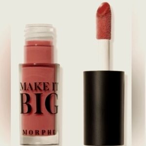 MORPHE Make it Big Plumping Lip Gloss in "Natural born Kisser", NEW.
